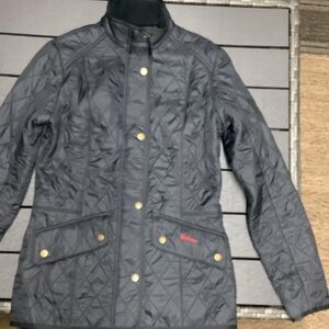 Barbour Women's Black Quilted Utility Jacket